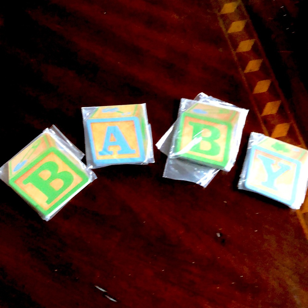 BABY block letters